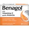 RECKITT BENCKISER H.(IT.) SpA Benagol Vitamina C Arancia | Antisettico Cavo Orale | 24 Pastiglie