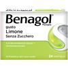 RECKITT BENCKISER H.(IT.) SpA Benagol Limone Senza Zucchero | Antisettico Cavo Orale | 24 Pastiglie