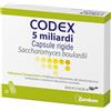 BIOCODEX Codex | Saccharomyces Boulardii 5 Miliardi | 12 Capsule