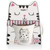 ALCEA Srl Himalaya Mug Family Cats | Tazza in Ceramica | 200 ml