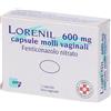EFFIK ITALIA SpA Lorenil 600 mg | Farmaco Antimicotico Vaginale | 1 Capsula
