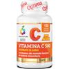 OPTIMA NATURALS Srl Vitamina C 500mg Ascorbato di Sodio | Sistema Immunitario Optima Colours of Life | 120 Capsule Veg