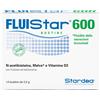 STARDEA Srl Fluistar 600 | Integratore per la Gola e Secrezioni Bronchiali | 14 Bustine