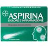 BAYER SpA Aspirina Dolore & Infiammazione | Farmaco Acido Acetilsalicilico 500mg | 20 Compresse