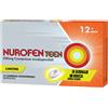 RECKITT BENCKISER H.(IT.) SpA NurofenTeen 200mg | Analgesico Antinfiammatorio Adolescenti | 12 Compresse Orosolubili Limone