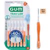 SUNSTAR ITALIANA Srl GUM Trav-ler | Scovolino Interdentale 0,9 mm ISO 2 | 6 Pezzi