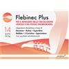 ALFASIGMA SpA Flebinec Plus | Bustine Diosmina Troxerutina Circolazione | 14 Bustine