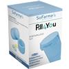 SO.FARMA.MORRA SpA Pill4You | Portapillole 4in1 Taglia Frantuma Porta Pillole con Bicchierino | 1 Pezzo