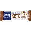 Enervit Protein Snack Keto Milk Cocoa | Barretta Proteica Keto Cacao Latte | 35 g