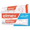 COLGATE-PALMOLIVE COMMERC.Srl Elmex Protezione Carie Bipack | Dentifricio con Fluoruro Amminico | 2 x 75 ml