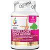 OPTIMA NATURALS Srl Gambe Light Tripla Azione | Integratore Gambe Pesanti Circolazione Cellulite Vite Rossa Centella Optima Colours of Life | 30 Capsule Veg