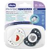 CHICCO (ARTSANA SpA) Chicco PhysioForma Air Lumi | Succhietto Silicone 16-36M | 2 Pezzi