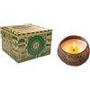 ALCEA Srl Himalaya Candela Artigianale Noce di Cocco Lemongrass | Naturale Ecologica | 350 g