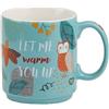 HP ITALIA Srl Neavita Mug Herbal PositiviTea Tazza Tisane Azzurro 350ml