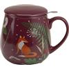 HP ITALIA Srl Neavita Infusiera Herbal Infuser Infusi Da Favola Burgundy Viola 380ml