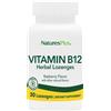 LA STREGA Natures Plus Vitamina B12 | Sublinguale 1000 mcg | 30 Losanghe