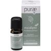 HP ITALIA Srl Purae Eucalipto Bio | Olio Essenziale Balsamico Vie Respiratorie | 10ml