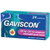 RECKITT BENCKISER H.(IT.) SpA Gaviscon Menta | 500mg + 267mg | 24 Compresse Masticabili