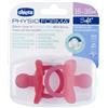CHICCO (ARTSANA SpA) Chicco PhysioForma Gommotto 16-36M | Silicone Rosa | 2 Pezzi