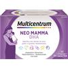 Haleon Italy Multicentrum Neo Mamma DHA | Integratore Post Parto e Allattamento | 30 Compresse + 30 Capsule