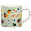 HP ITALIA Srl Neavita Mug Tazza Tisane Happy Fruits In Ceramica New Bone China Verde 400ml