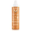 VICHY (L'Oreal Italia SpA) Vichy Capital Soleil Cell Protect | Fluido Solare Corpo Spray Ultraleggero SPF50+ | 200ml