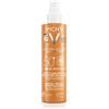 VICHY (L'Oreal Italia SpA) Vichy Capital Soleil Cell Protect | Fluido Solare Spray Bambini Ultraleggero SPF50+ | 200ml