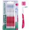 SUNSTAR ITALIANA Srl GUM Bi-Direction | Scovolino Punta Fine 1,2 mm | 6 Pezzi