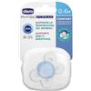 CHICCO (ARTSANA SpA) Chicco Succhietto Physio Comfort 0-6M | Silicone Azzurro | 1 Pezzo