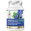OPTIMA NATURALS Srl Mirtillo Puro | Integratore Vista Mirtillo Nero Antocianidine Optima Colours of Life | 60 Capsule Veg