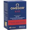 U.G.A. NUTRACEUTICALS SRL Omegor Krill | Omega 3 Colina Astaxantina | 60 Capsule Molli
