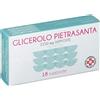 PIETRASANTA PHARMA SpA Glicerolo Adulti 18 Supposte 2250mg - Pietrasanta