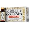 MINERVA RESEARCH LABS Gold Collagen Forte Ageless | Integratore Collagene Anti-Rughe Elasticità | 10 Flaconi