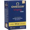 UGA Omegor Vitality 1000 | Omega 3 EPA DHA 90% | 90 Capsule Molli