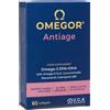 UGA Omegor Antiage | Omega 3 Resveratrolo Curcuma Q10 | 60 Capsule Molli