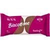 LOGISTICA FOOD Srl FeelingOk +Protein Biscottone Cacao | Biscotti Proteici Low-Carb | 50 g