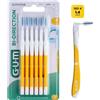 SUNSTAR ITALIANA Srl GUM Bi-Direction | Scovolino Interdentale Orientabile 1,4 mm | 6 Pezzi