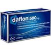 SERVIER ITALIA SpA Daflon 500mg | Farmaco Insufficienza Venosa ed Emorroidi | 30 Compresse