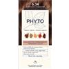PHYTO (LABORATOIRE NATIVE IT.) Phyto Phytocolor | Colorazione Permanente Capelli N. 6,34 | Biondo Scuro Ramato Intenso