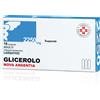 NOVA ARGENTIA Srl IND. FARM Glicerolo Supposte Adulti 2250mg | Lassativo Stitichezza | 18 Pezzi