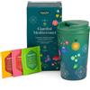 HP ITALIA Srl Neavita Cofanetto Giardini Mediterranei | Mug Thermos 350ml + 6 Tisane Bio
