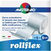 PIETRASANTA PHARMA SpA Master Aid Rollflex Cerotto Garza Autoadesiva Fissaggio Medicazioni 5m X 5cm