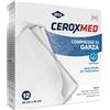 NOVA ARGENTIA Srl IND. FARM Ceroxmed Garza Sterile | Compresse Cotone Medicazione | 36x40cm 12 Pezzi