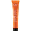 KORFF Srl Korff Sun Secret Fluido Viso Uniformante Anti-Age Spf 50+ Protezione Solare Molto Alta Colore 01 Light 50ml