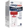 NOVA ARGENTIA Srl IND. FARM Ceroxmed | Contenitore Sterile per Campione di Feci con Spazzola | 1 Pezzo