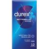 RECKITT BENCKISER H.(IT.) SpA Durex Settebello Jeans | Preservativi Sottili Vestibilità Regular | 12 Profilattici