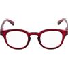 FIDIA FARMACEUTICI SpA Contacta Hipstyle Bebop | Occhiali Presbiopia | Rosso +3,50