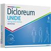 ALFASIGMA SpA Dicloreum Unidie | Cerotti Ibuprofene 136 mg 24h | 8 Cerotti