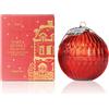 ALCEA Srl Himalaya Christmas Ball Candela Torta di Noci | Cera Soia Naturale | 160 g