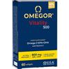 U.G.A. NUTRACEUTICALS SRL Omegor Vitality 500 | Omega 3 EPA DHA | 60 Capsule